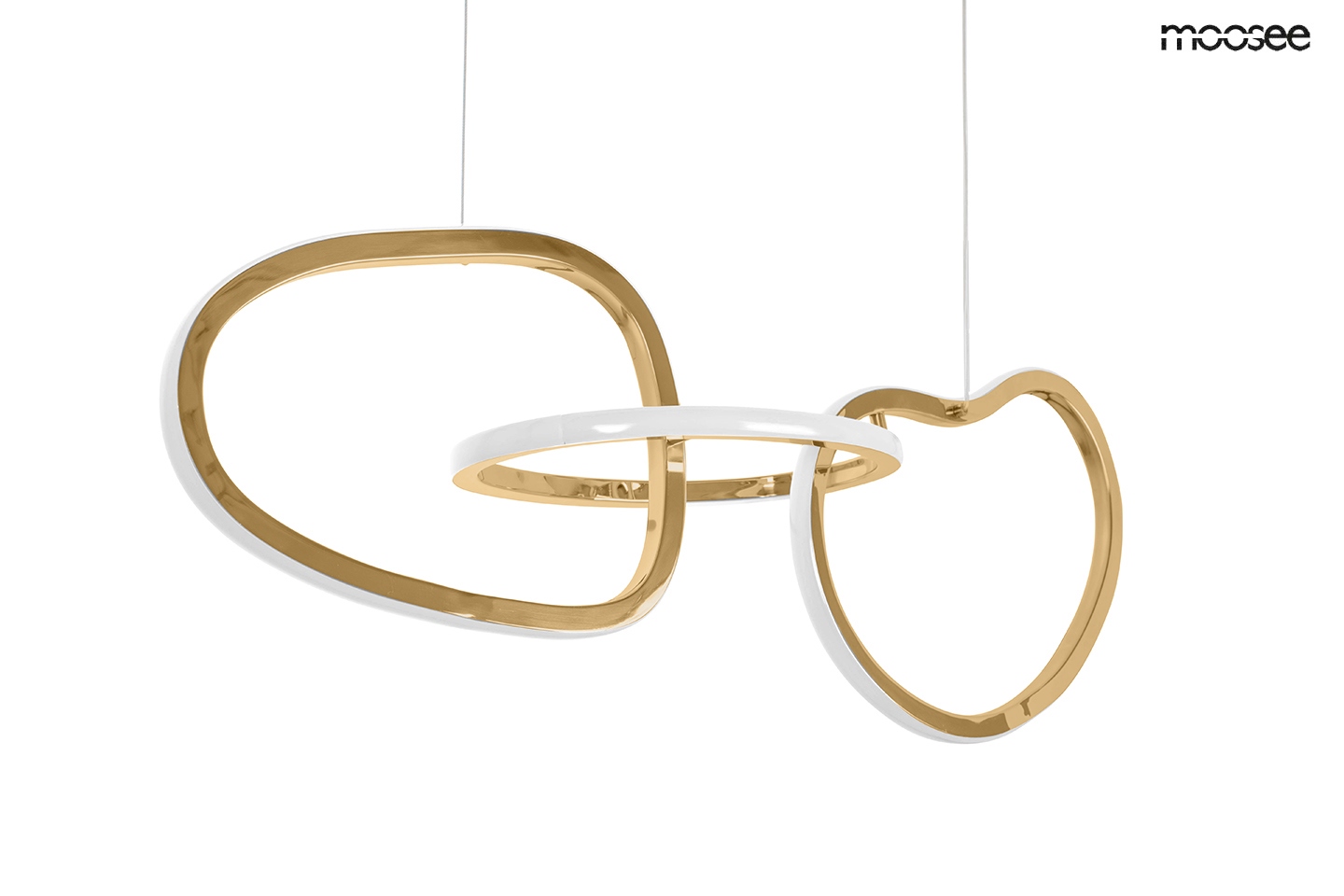 MOOSEE lampa wisząca JAZZ 3 złota - obrazek 4