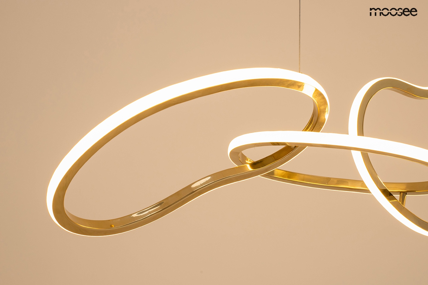 MOOSEE lampa wisząca JAZZ 6 złota - obrazek 9