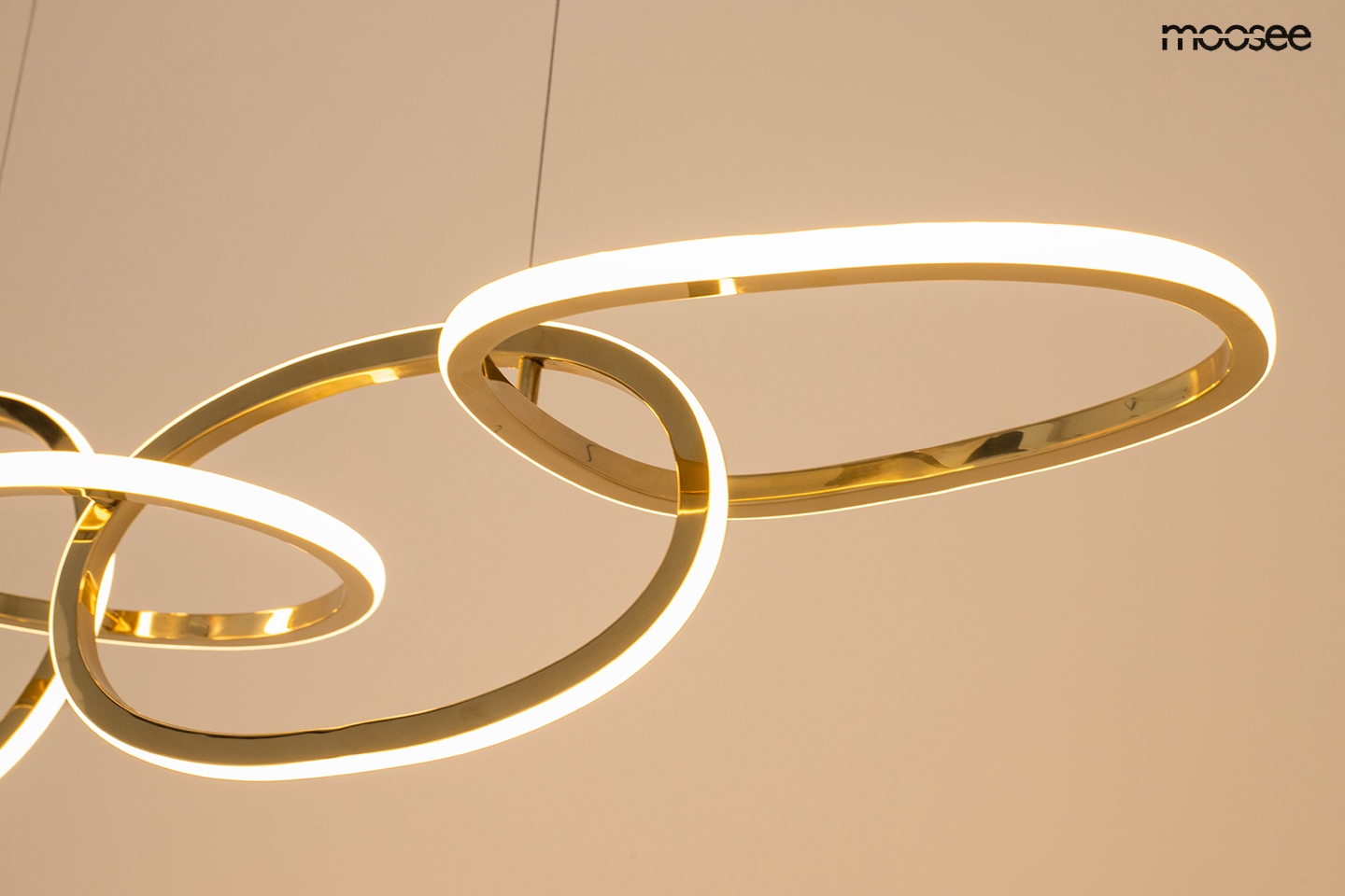 MOOSEE lampa wisząca JAZZ 6 złota - obrazek 10