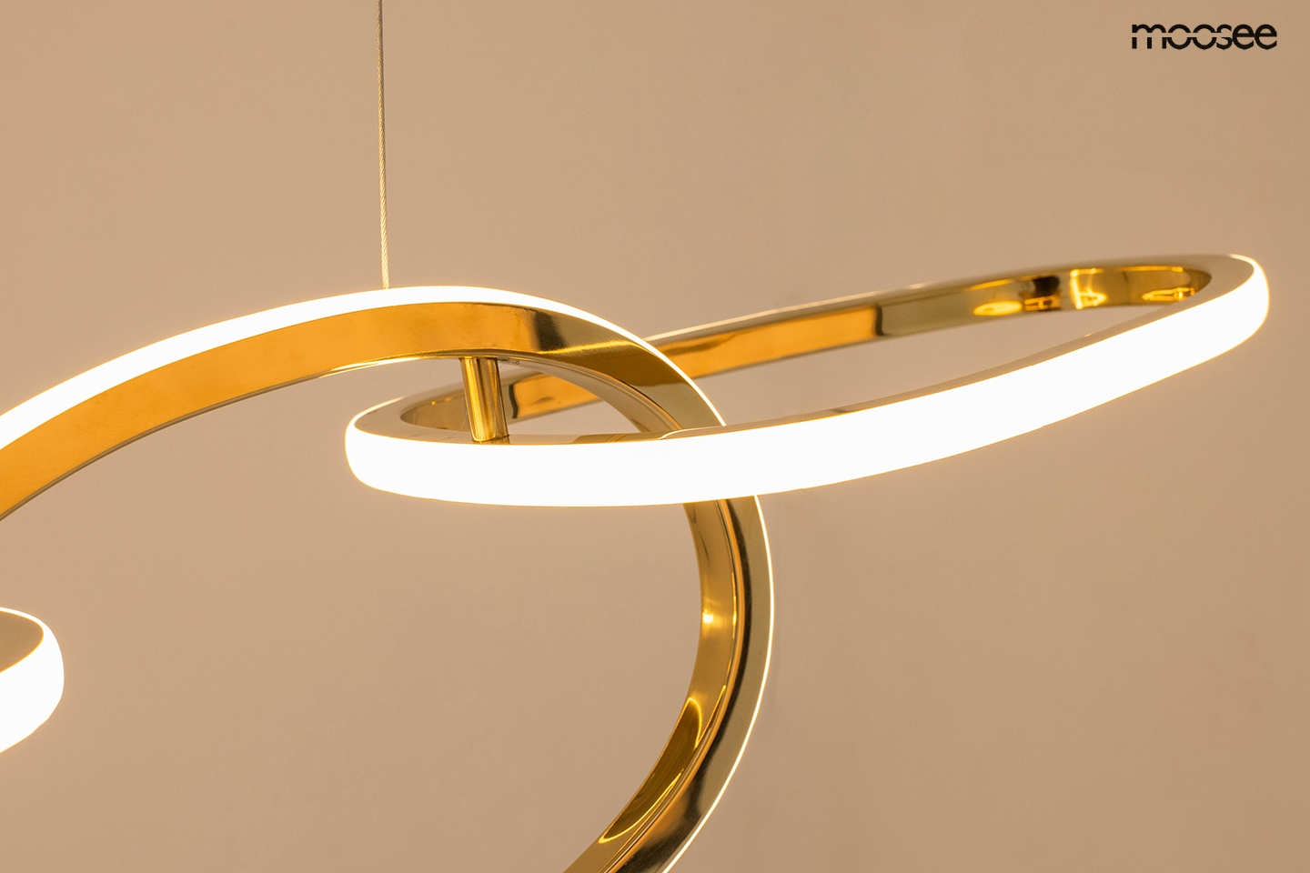 MOOSEE lampa wisząca JAZZ 6 złota - obrazek 11