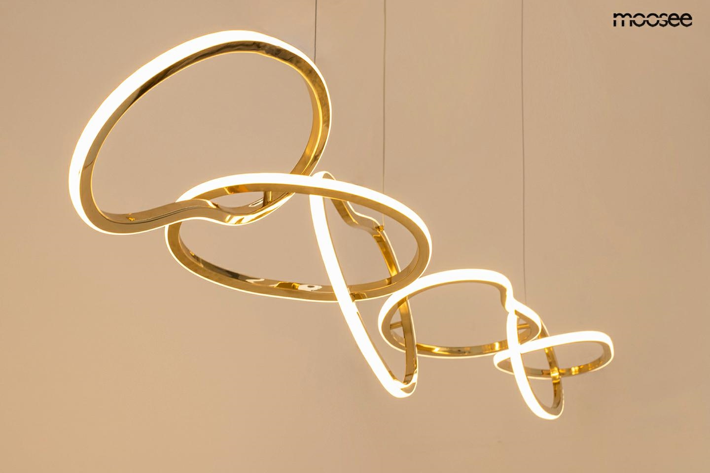 MOOSEE lampa wisząca JAZZ 6 złota - obrazek 13