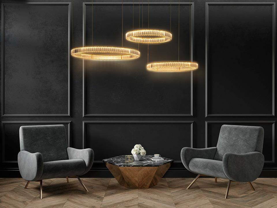 MOOSEE lampa wisząca LIBERTY 3B złota - obrazek 12