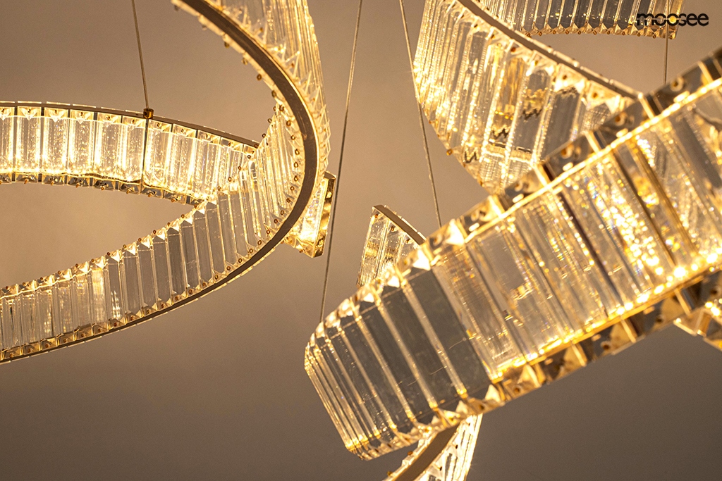 MOOSEE lampa wisząca LIBERTY LINE 8 złota - obrazek 5