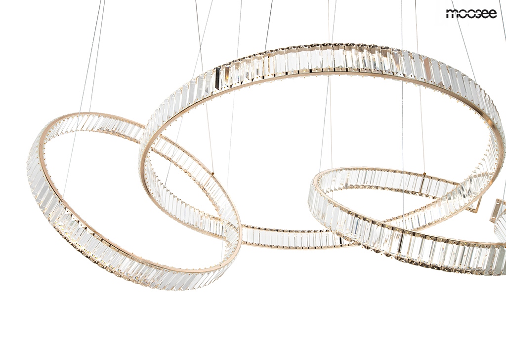 MOOSEE lampa wisząca LIBERTY LINE 8 złota - obrazek 9