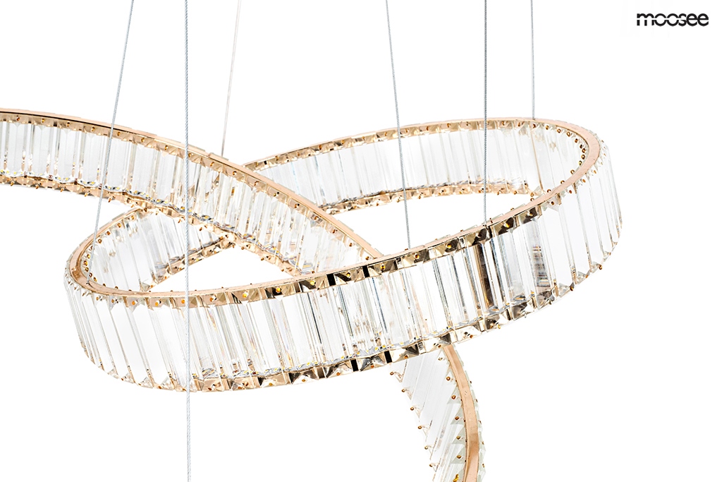 MOOSEE lampa wisząca LIBERTY LINE 8 złota - obrazek 10