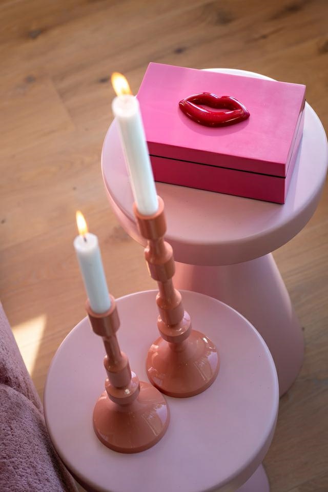 RICHMOND stolik KIMBLE 30 mały różowy - obrazek 6