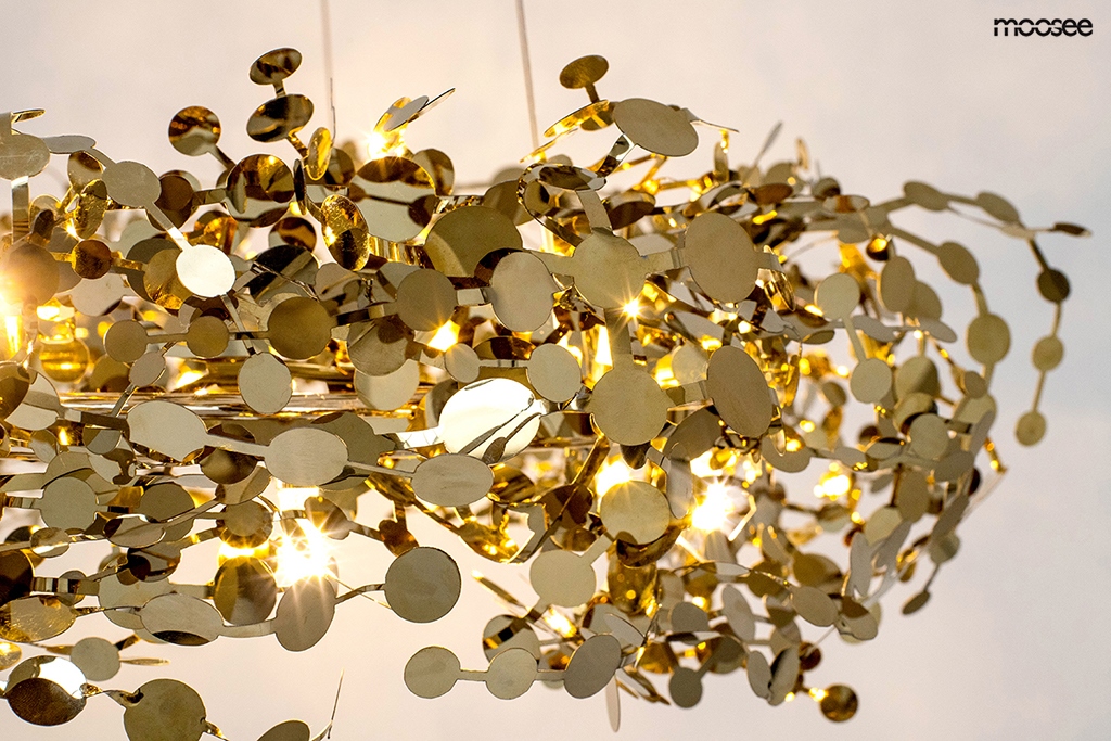 MOOSEE lampa wisząca MONETE 60 złota - obrazek 5