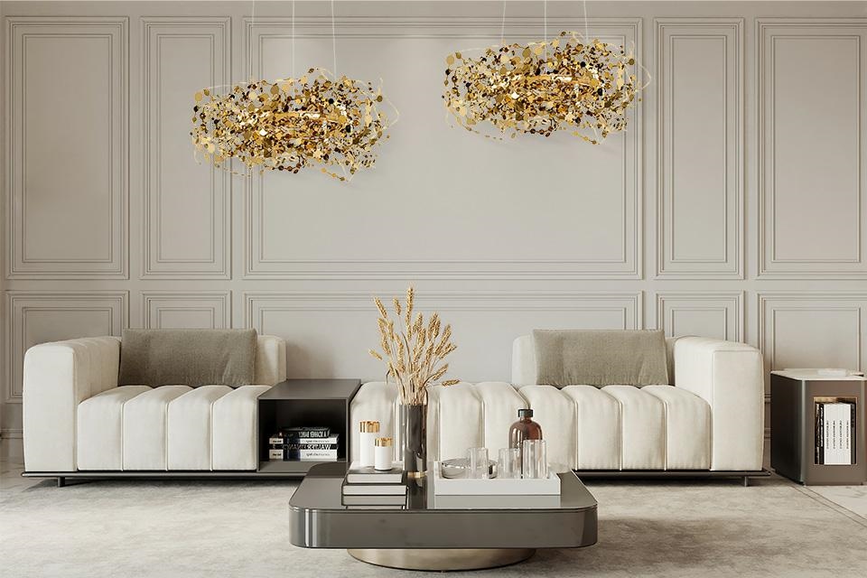 MOOSEE lampa wisząca MONETE 60 złota - obrazek 10