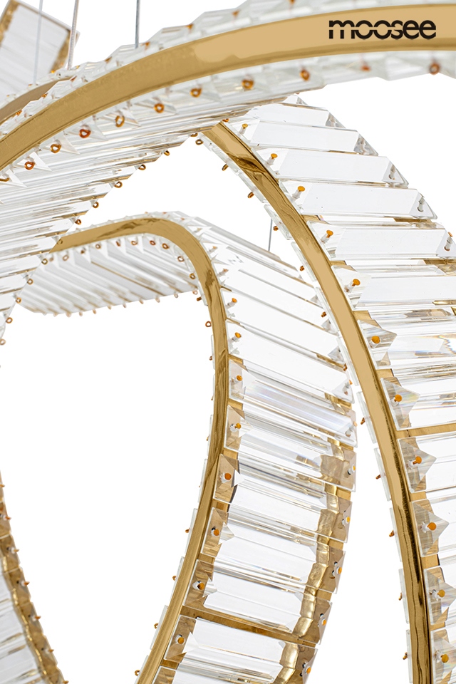 MOOSEE lampa wisząca WAVE 120 złota - obrazek 7
