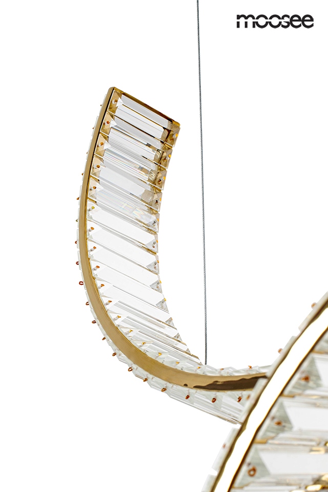 MOOSEE lampa wisząca WAVE 120 złota - obrazek 8