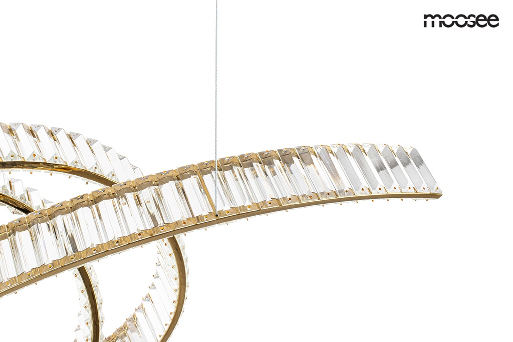 MOOSEE lampa wisząca WAVE 120 złota - obrazek 11