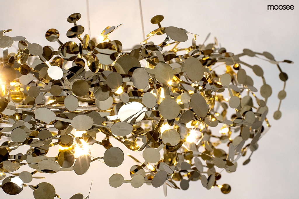 MOOSEE lampa wisząca MONETE 80 chrom - obrazek 5