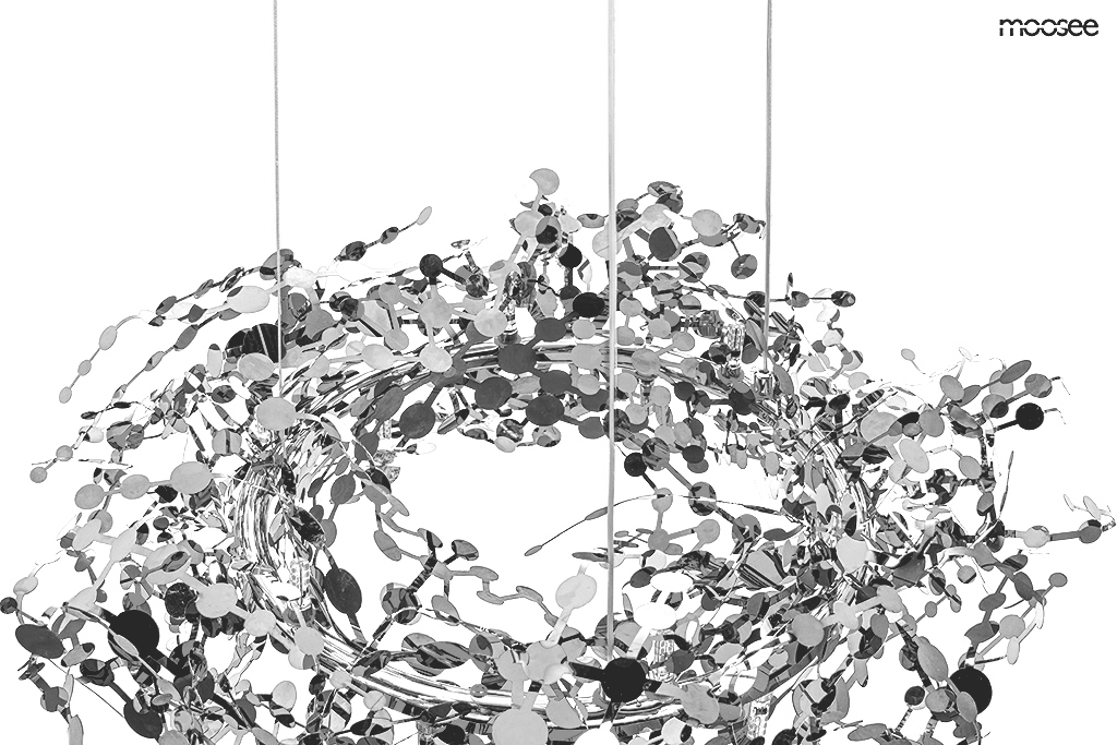 MOOSEE lampa wisząca MONETE 80 chrom - obrazek 8