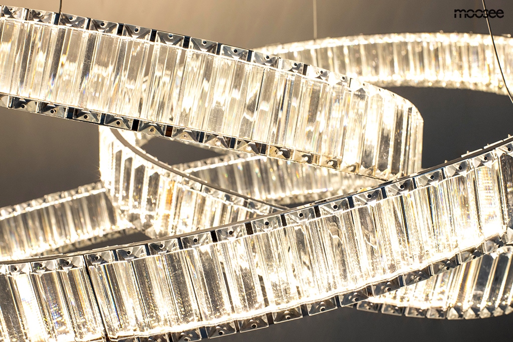 MOOSEE lampa wisząca WAVE 80 chrom - obrazek 4