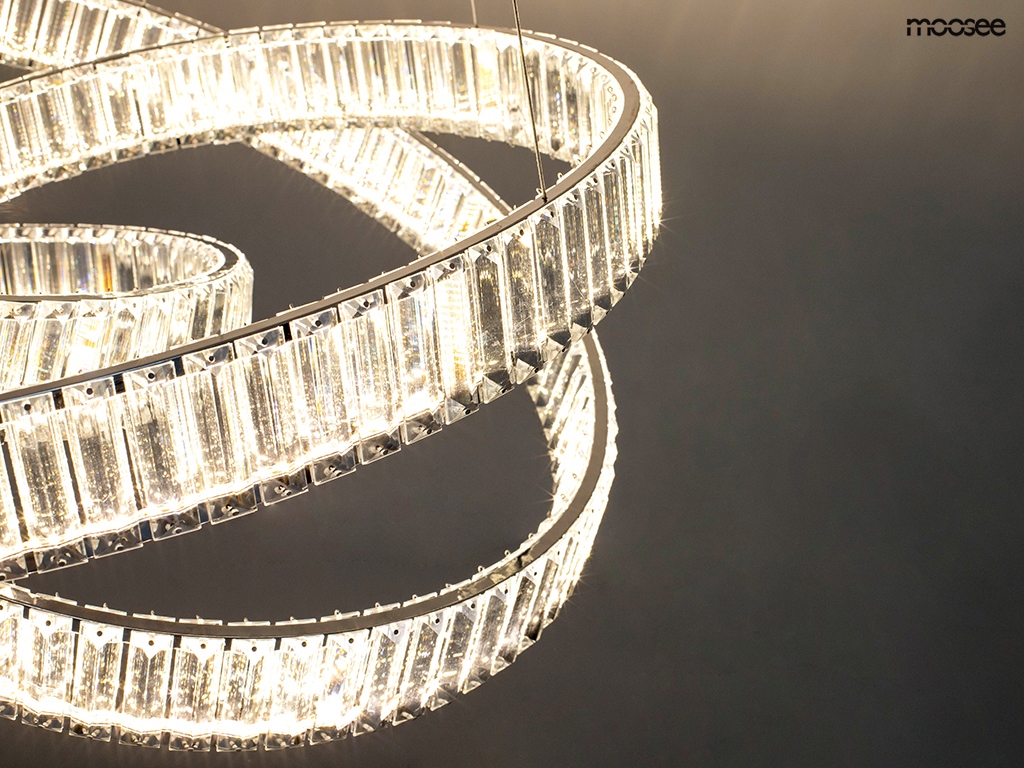 MOOSEE lampa wisząca WAVE 80 chrom - obrazek 6