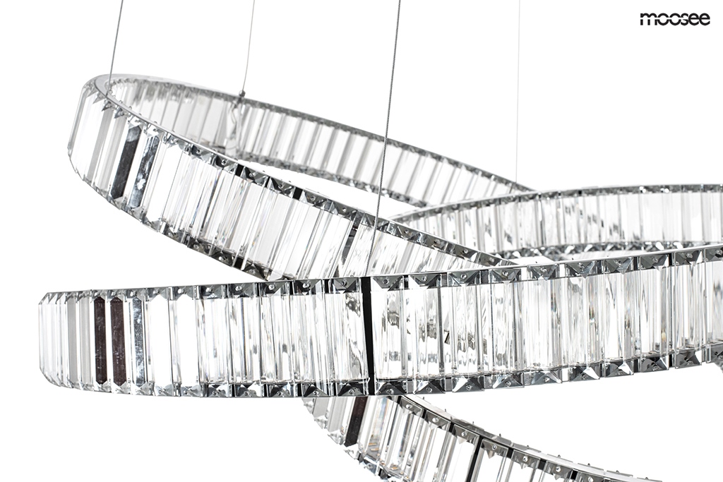 MOOSEE lampa wisząca WAVE 80 chrom - obrazek 9