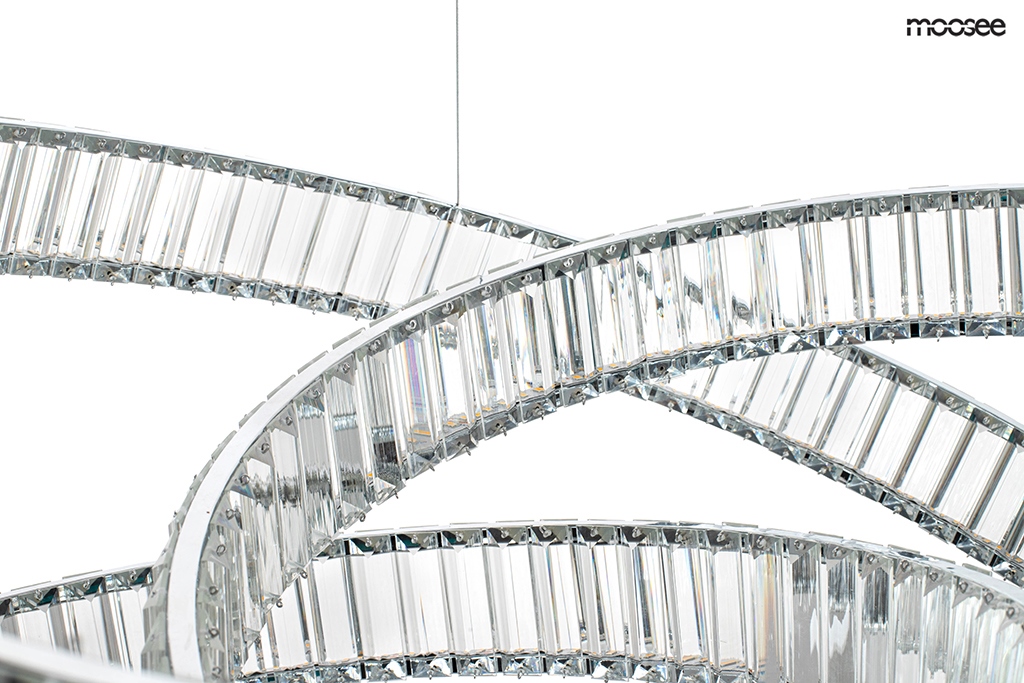 MOOSEE lampa wisząca WAVE 80 chrom - obrazek 11