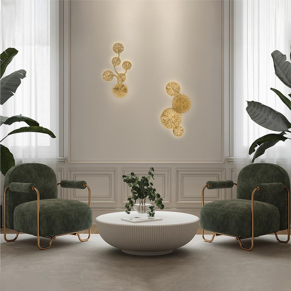 MOOSEE lampa ścienna LIRIO 6 złota - obrazek 7