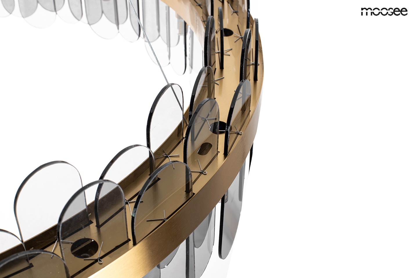 MOOSEE lampa wisząca NEMO 100 złota - obrazek 5