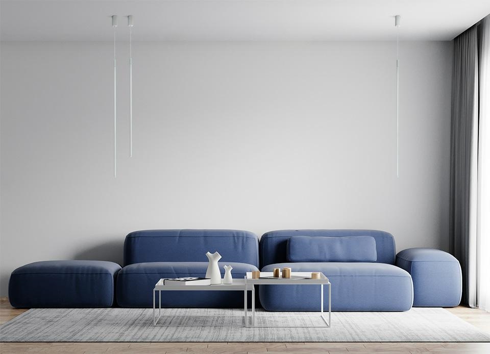 MOOSEE lampa wisząca OMBRE 80 biała - obrazek 7