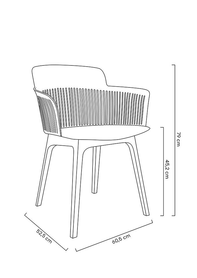 Krzesło TORRE czarne - obrazek 13