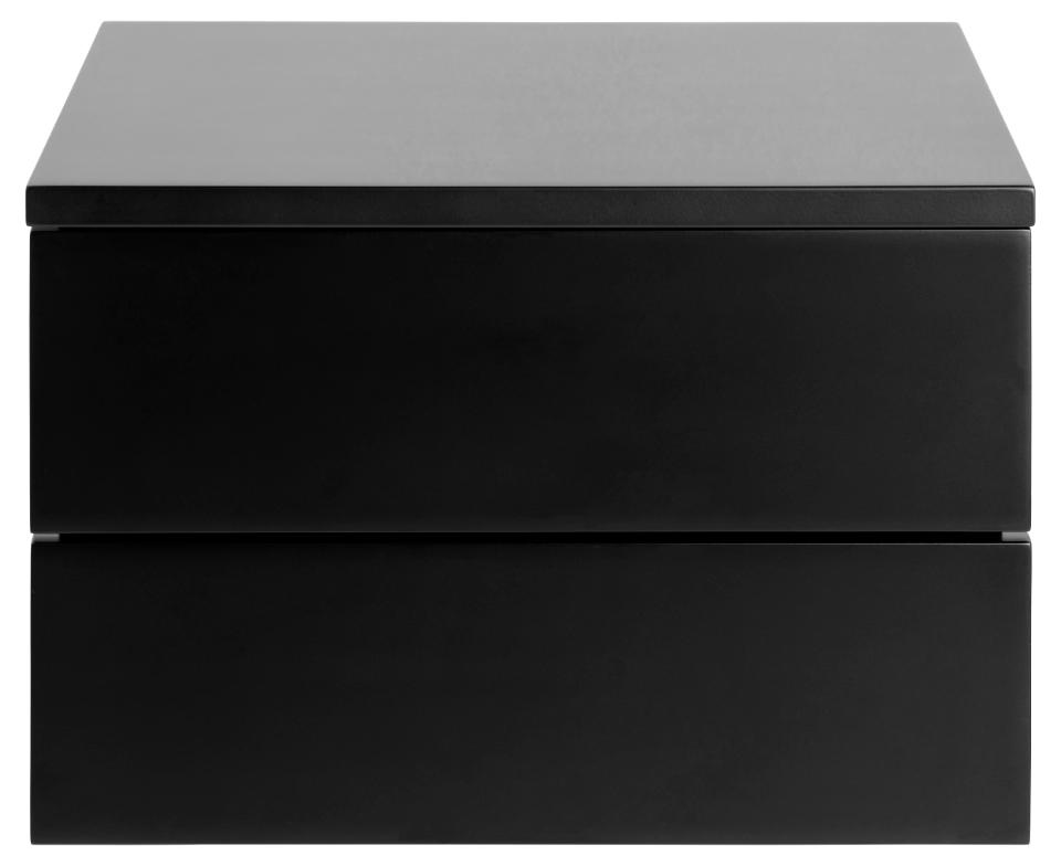 Szafka nocna Avignon wisząca duża czarna - obrazek 3