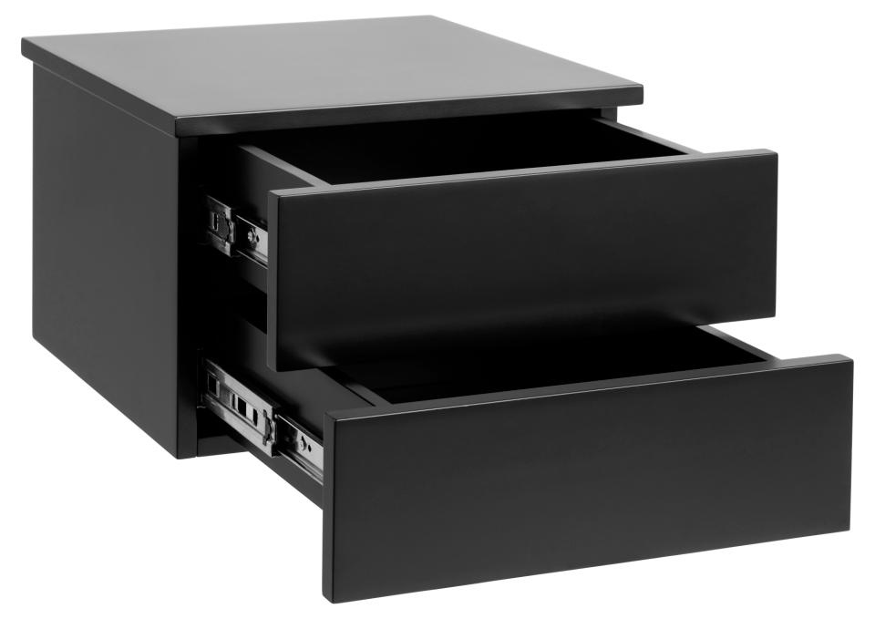 Szafka nocna Avignon wisząca duża czarna - obrazek 6