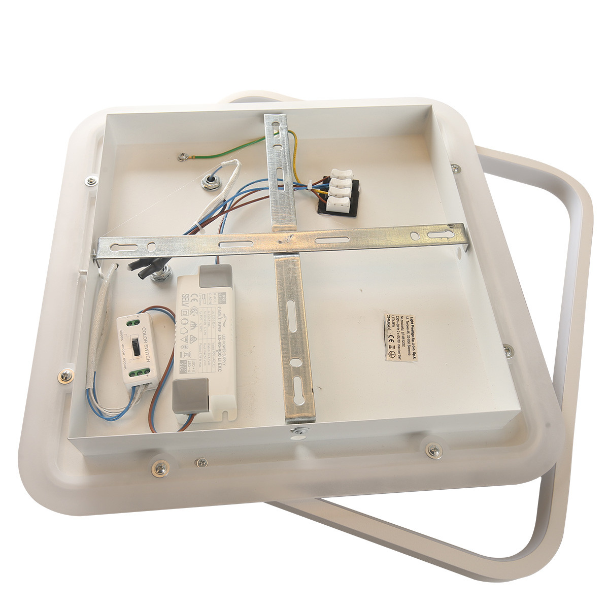 Plafon Parma 2 kwadratowy biały 2xGU10 LED CCT - obrazek 10