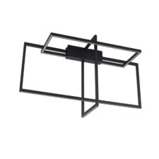 Lampa wisząca Frame czarna LED 3000K
