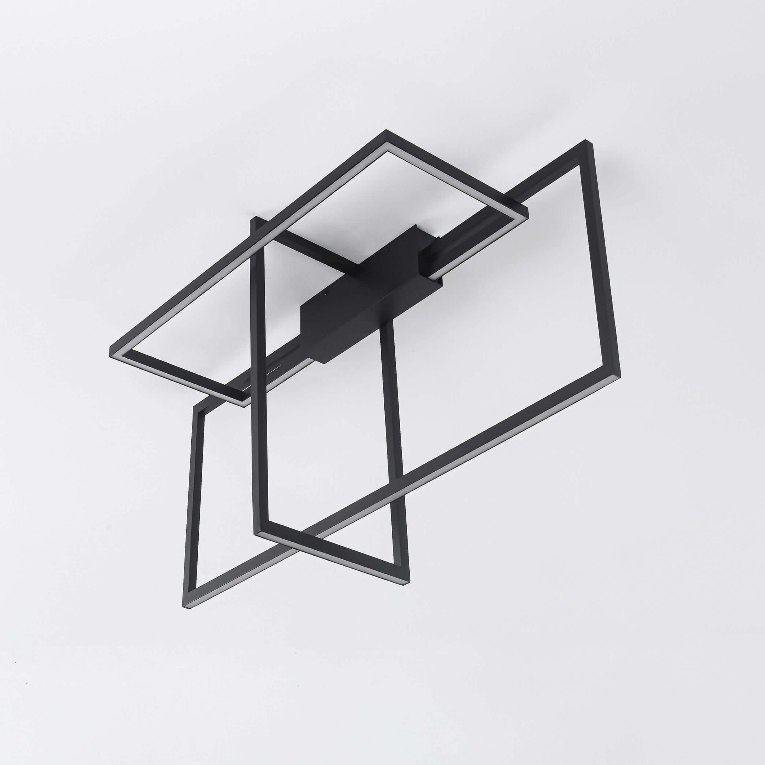 Lampa wisząca Frame czarna LED 3000K - obrazek 7