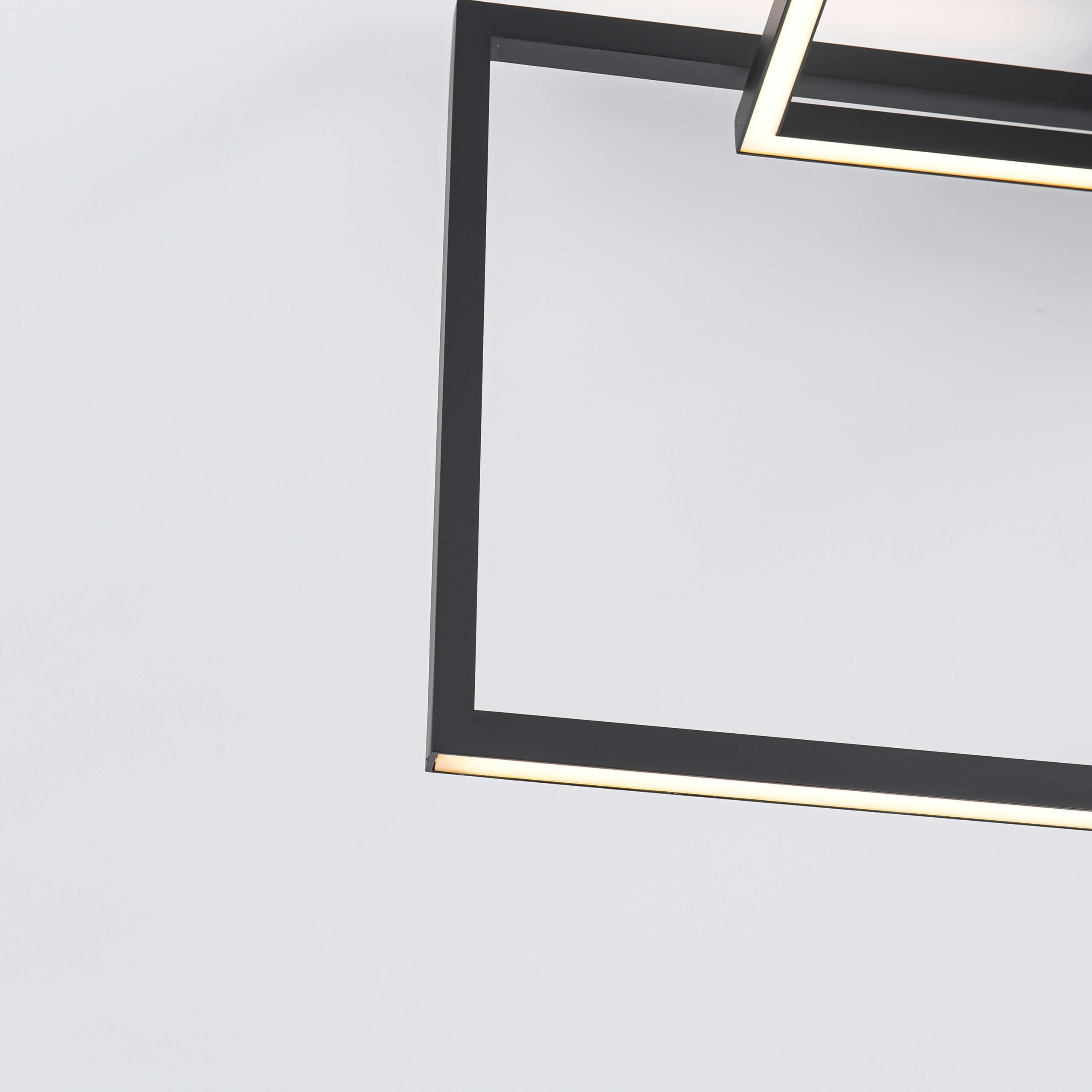 Lampa wisząca Frame czarna LED 3000K - obrazek 11