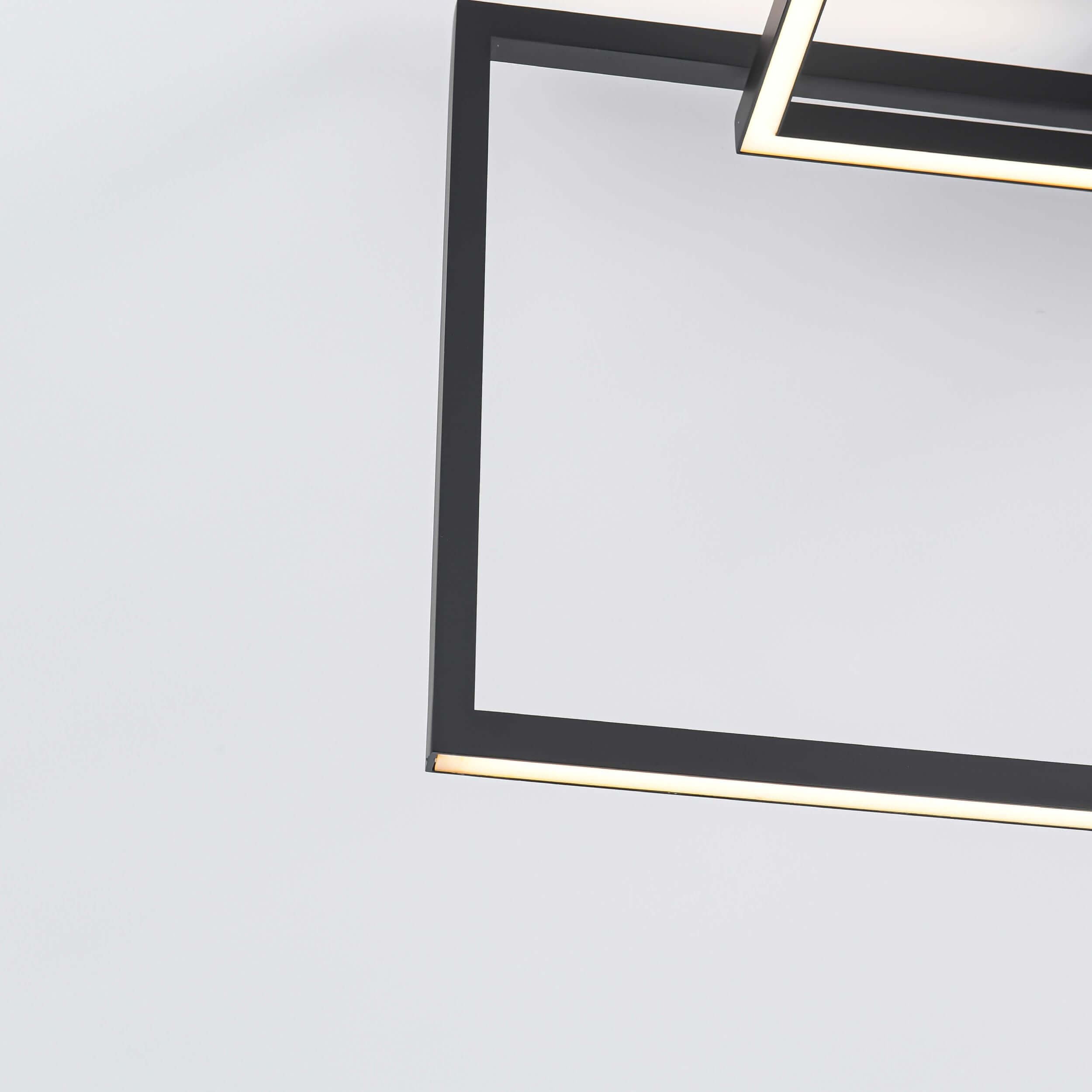 Lampa wisząca Frame czarna LED 3000K - obrazek 13