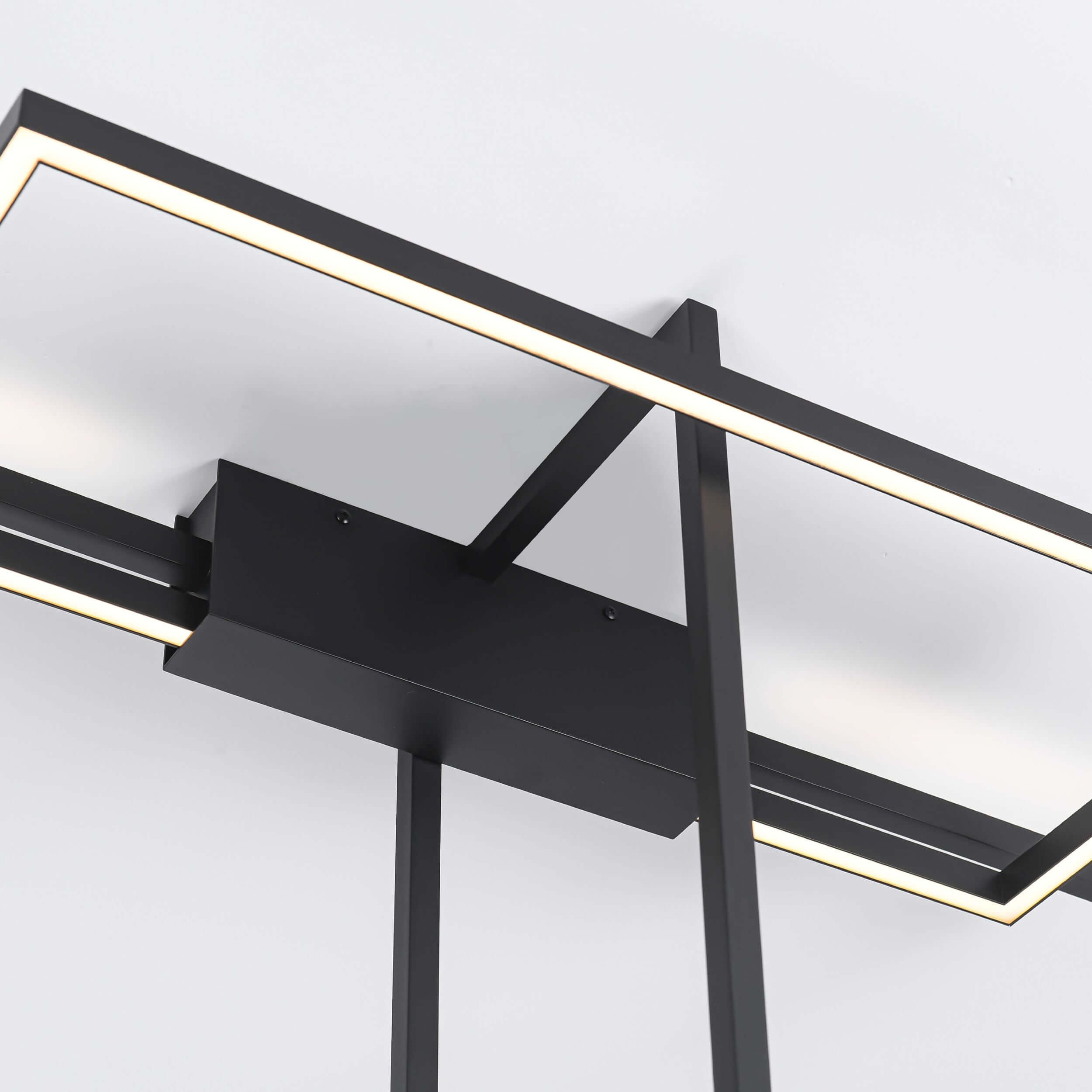Lampa wisząca Frame czarna LED 3000K - obrazek 14