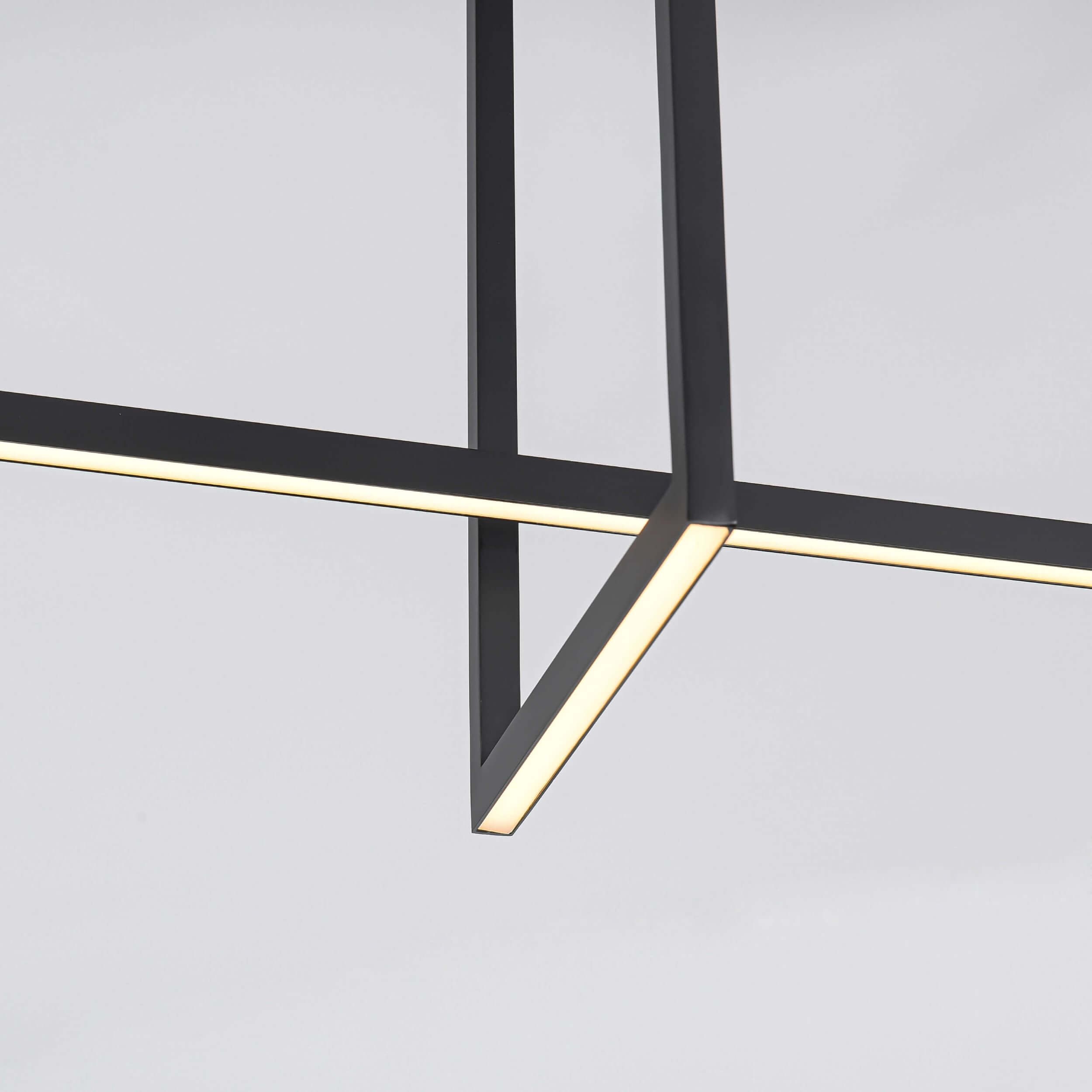 Lampa wisząca Frame czarna LED 3000K - obrazek 15
