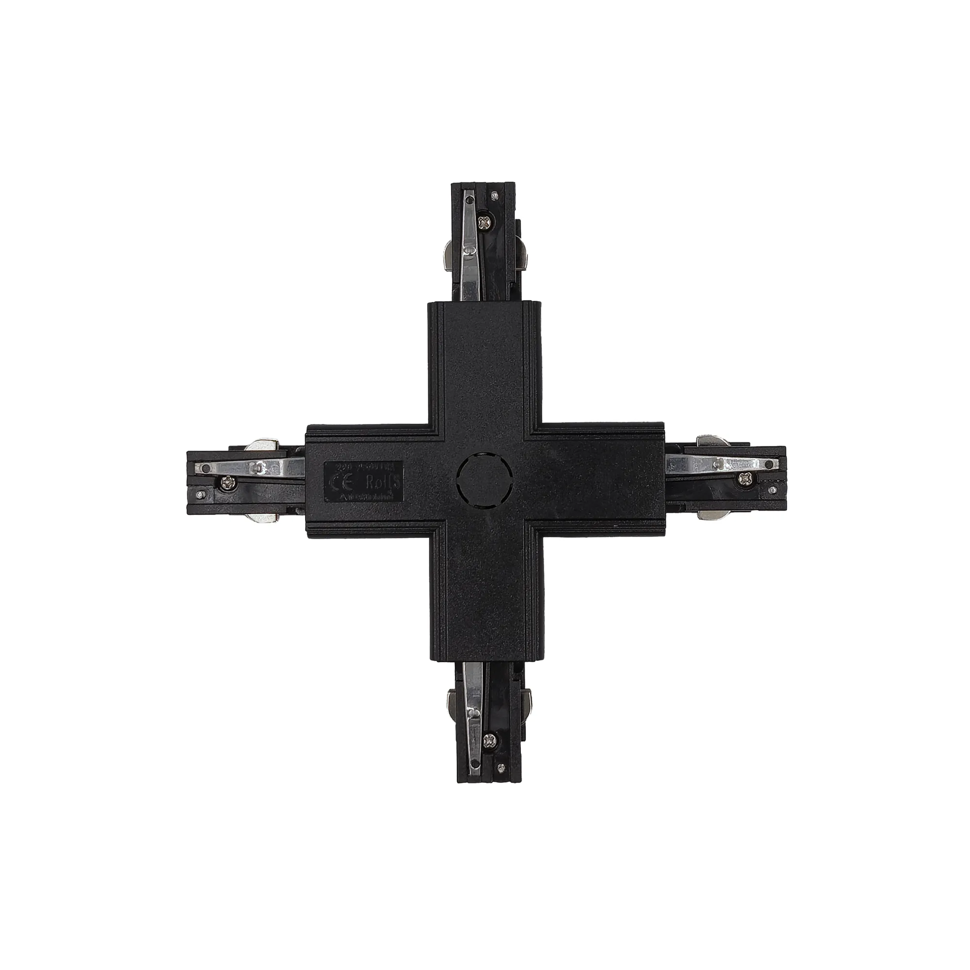 Łącznik X do szyn 3F czarny TRA-X-BK - obrazek 3