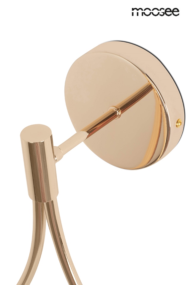 MOOSEE lampa ścienna ROMA złota - obrazek 5