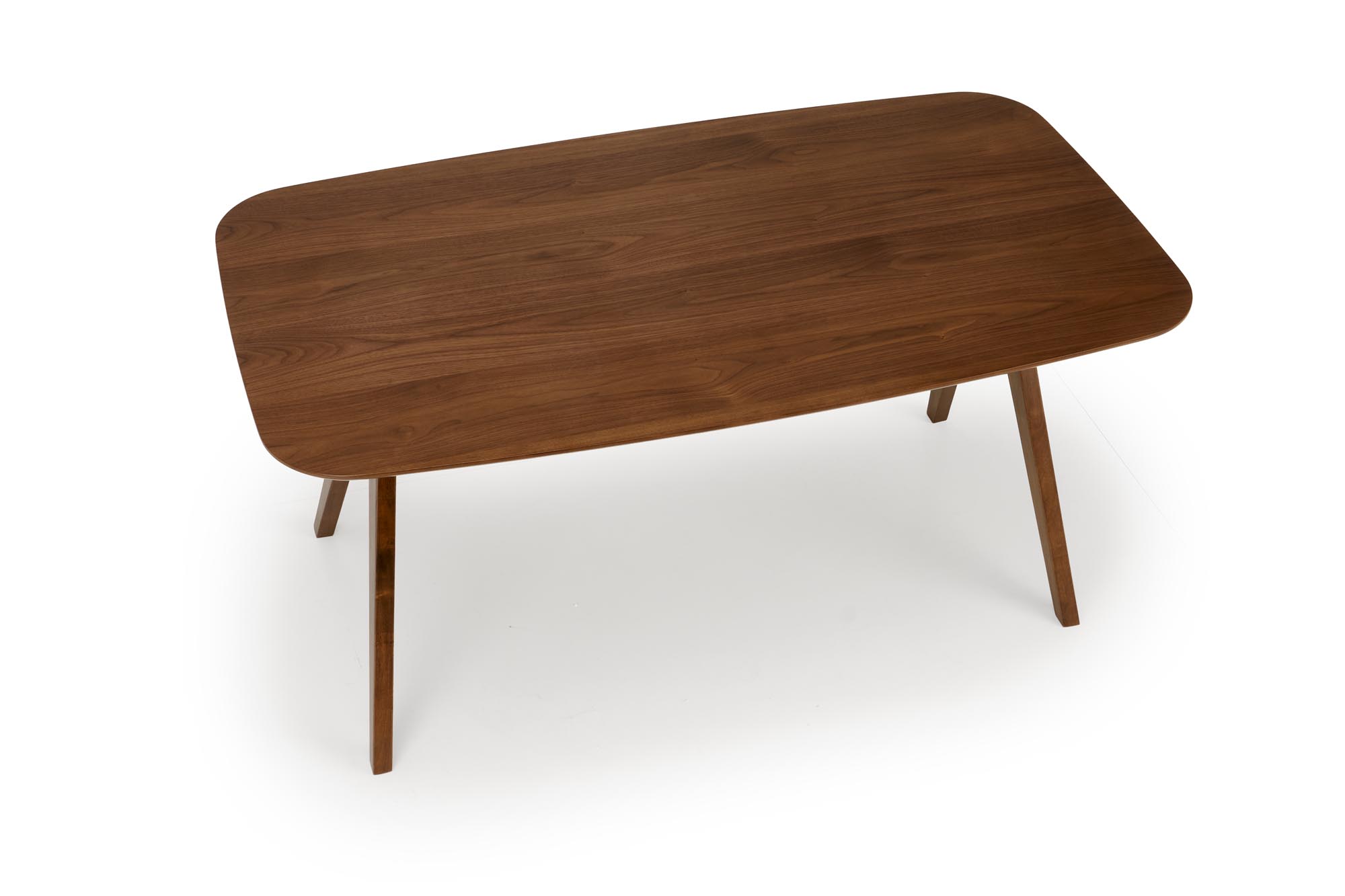 MIGUEL stół, blat - orzechowy, noga - orzechowy - obrazek 17