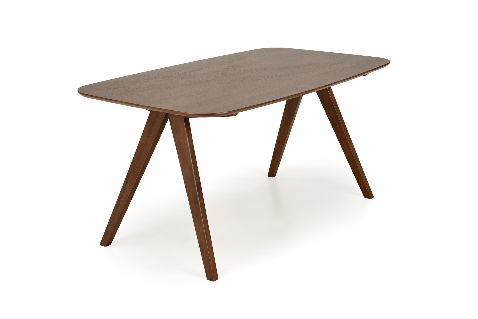 MIGUEL stół, blat - orzechowy, noga - orzechowy - obrazek 10