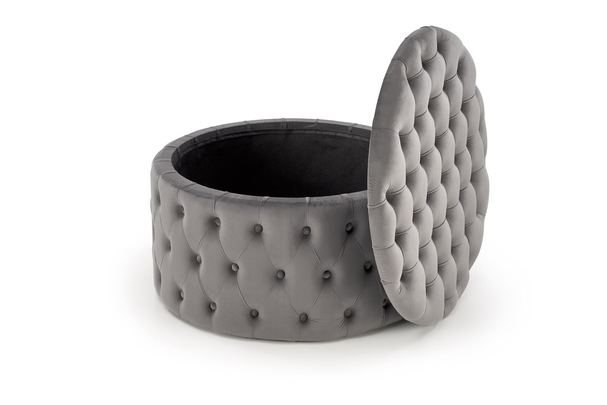 NUNEZ pufa popielaty - obrazek 7