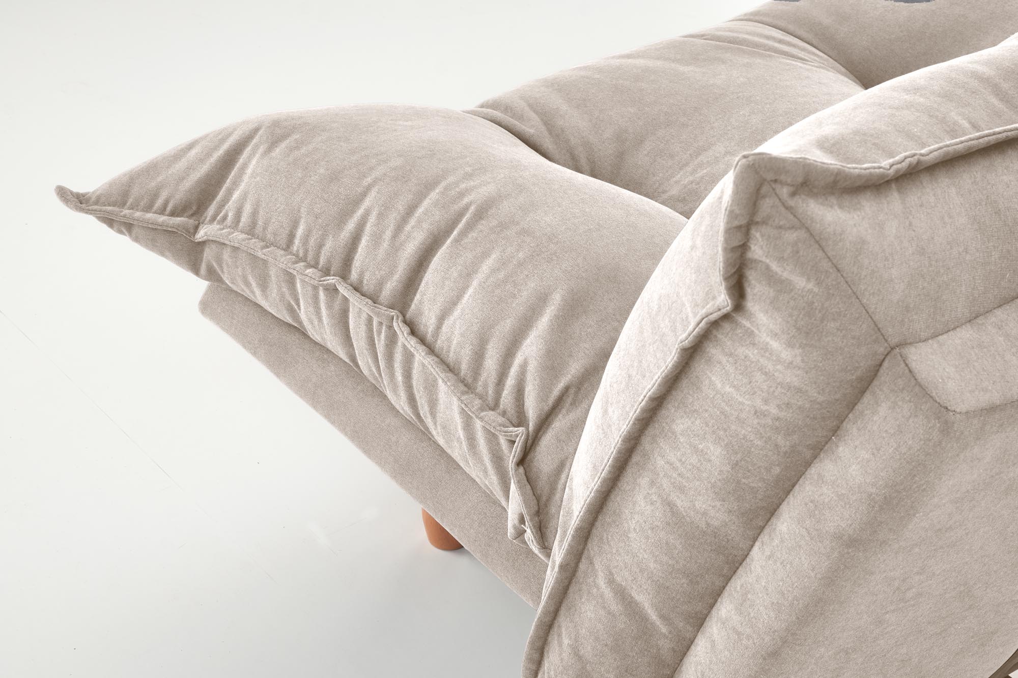 PILLOW sofa rozkładana, beżowy - obrazek 7