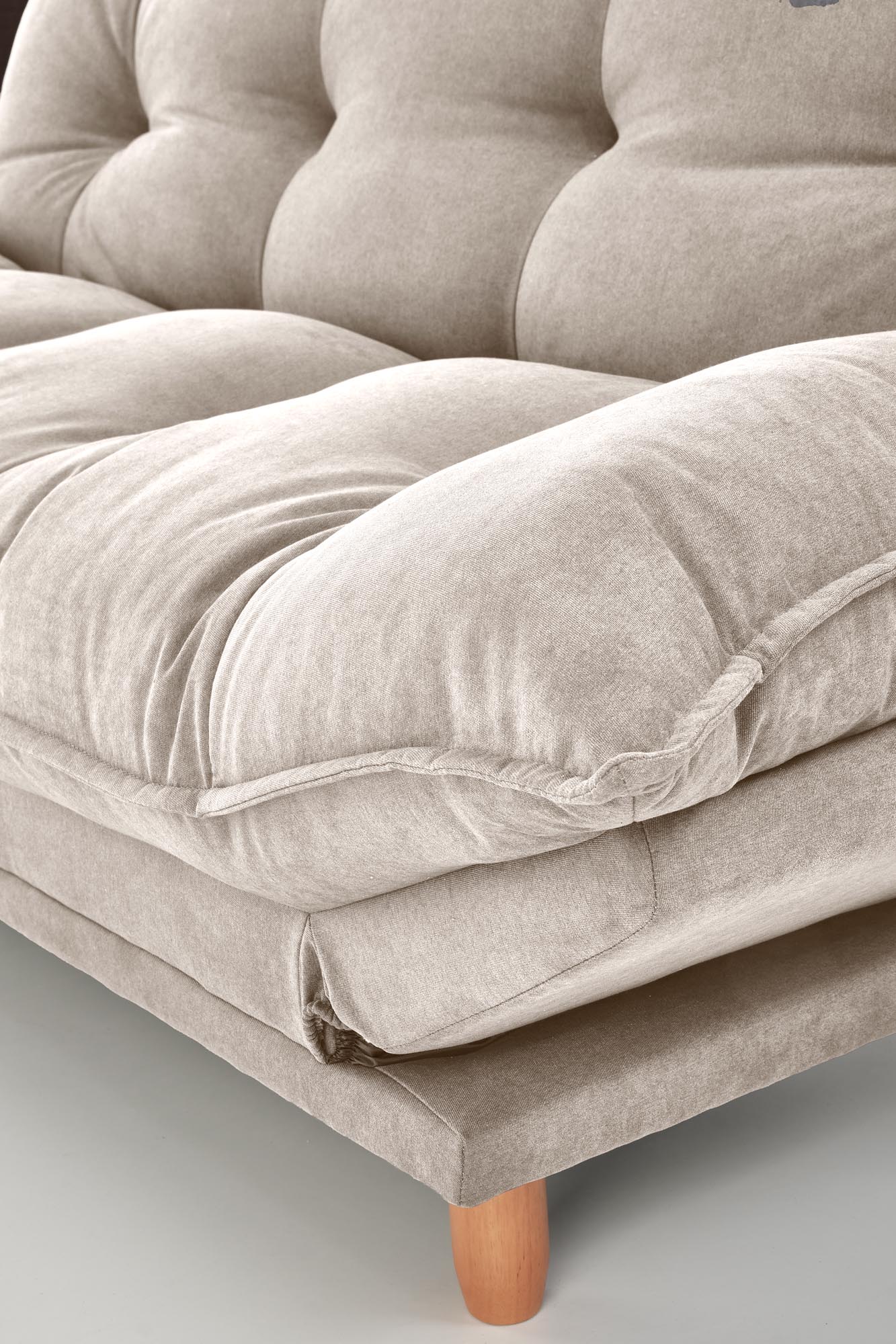 PILLOW sofa rozkładana, beżowy - obrazek 8