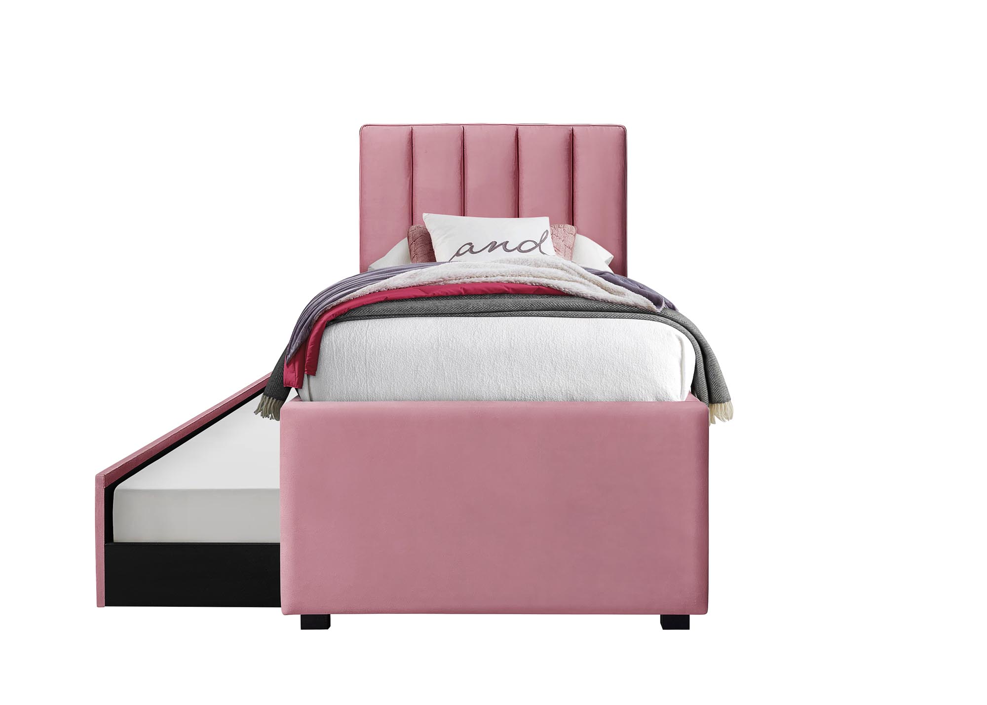 RUSSO 90 cm łóżko różowy - obrazek 3