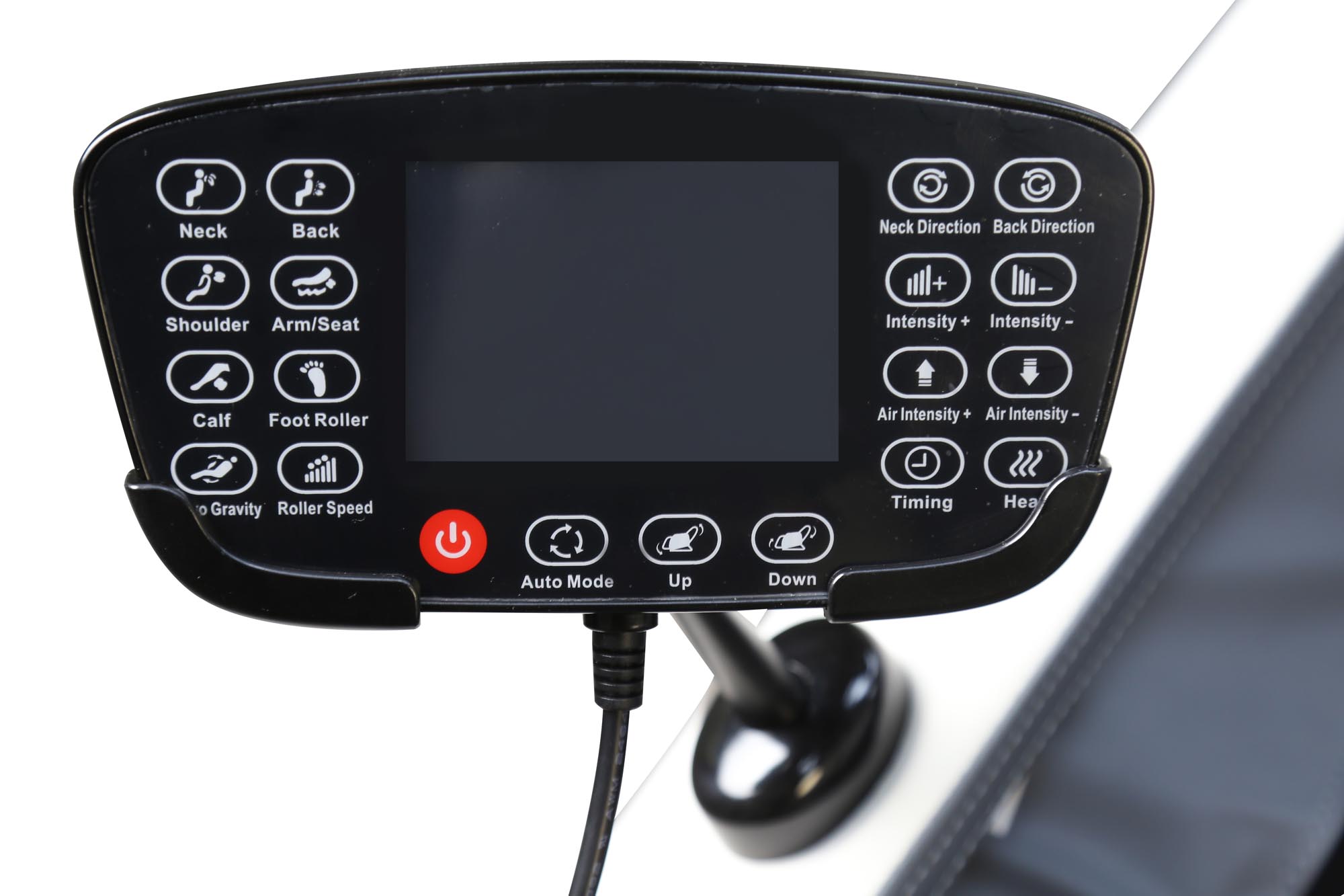 SOLARIA fotel wypoczynkowy z funkcją masażu i podgrzewania, kremowy / popielaty - obrazek 11