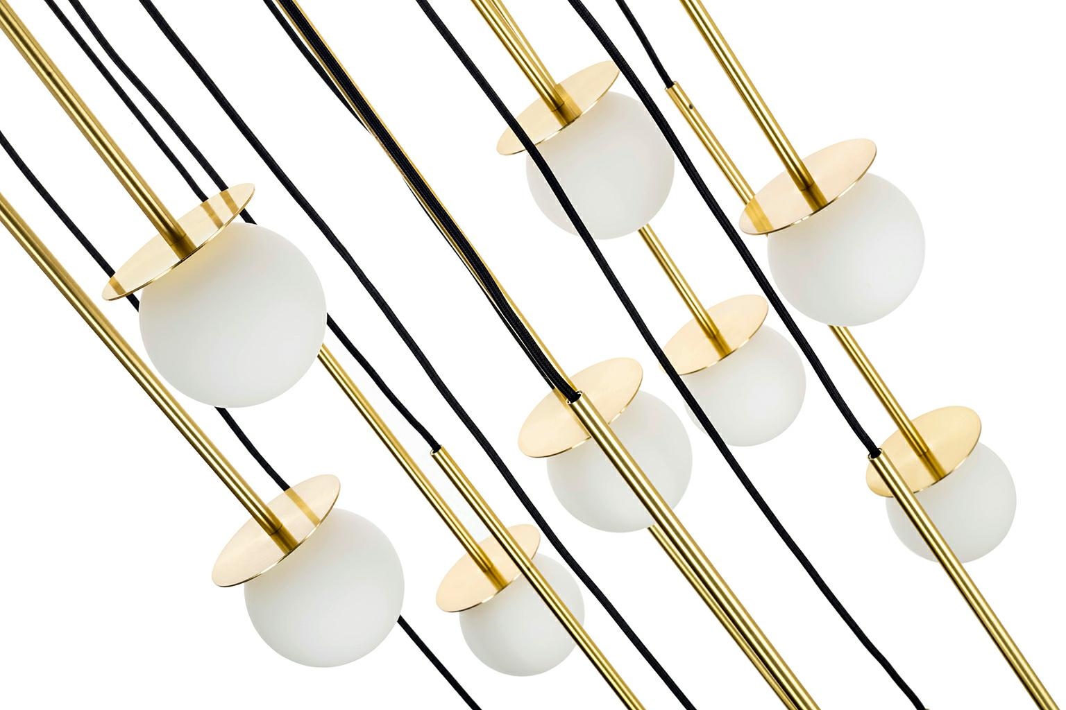 MOOSEE lampa wisząca CANNON DISC 16 złota - obrazek 6