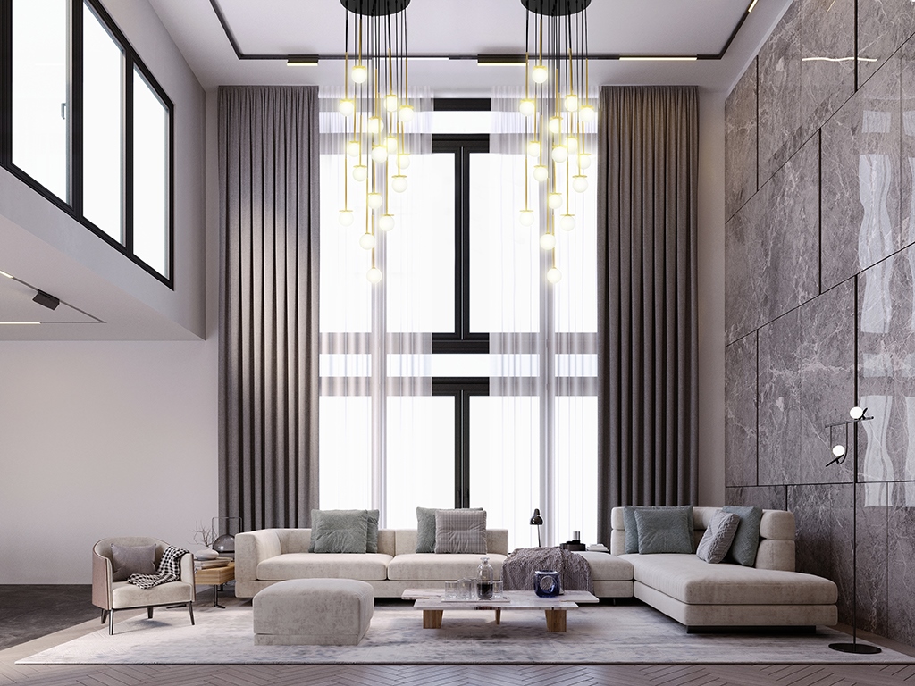 MOOSEE lampa wisząca CANNON DISC 16 złota - obrazek 8