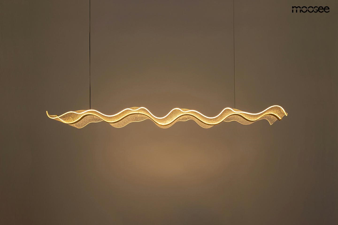 MOOSEE lampa wisząca BREATH 120 złota - obrazek 3