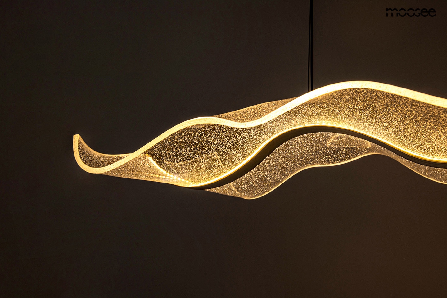 MOOSEE lampa wisząca BREATH 120 złota - obrazek 4