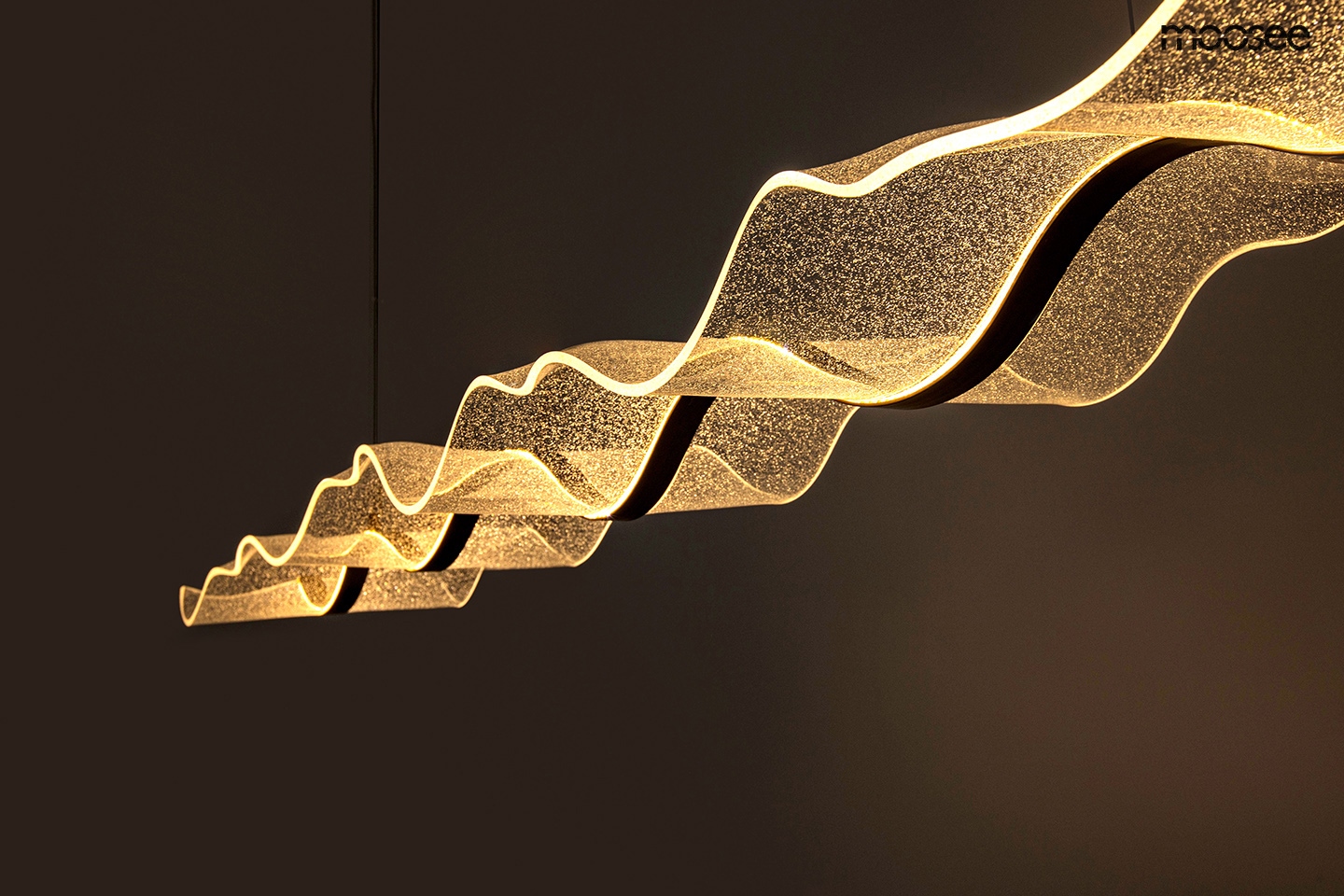 MOOSEE lampa wisząca BREATH 120 złota - obrazek 6