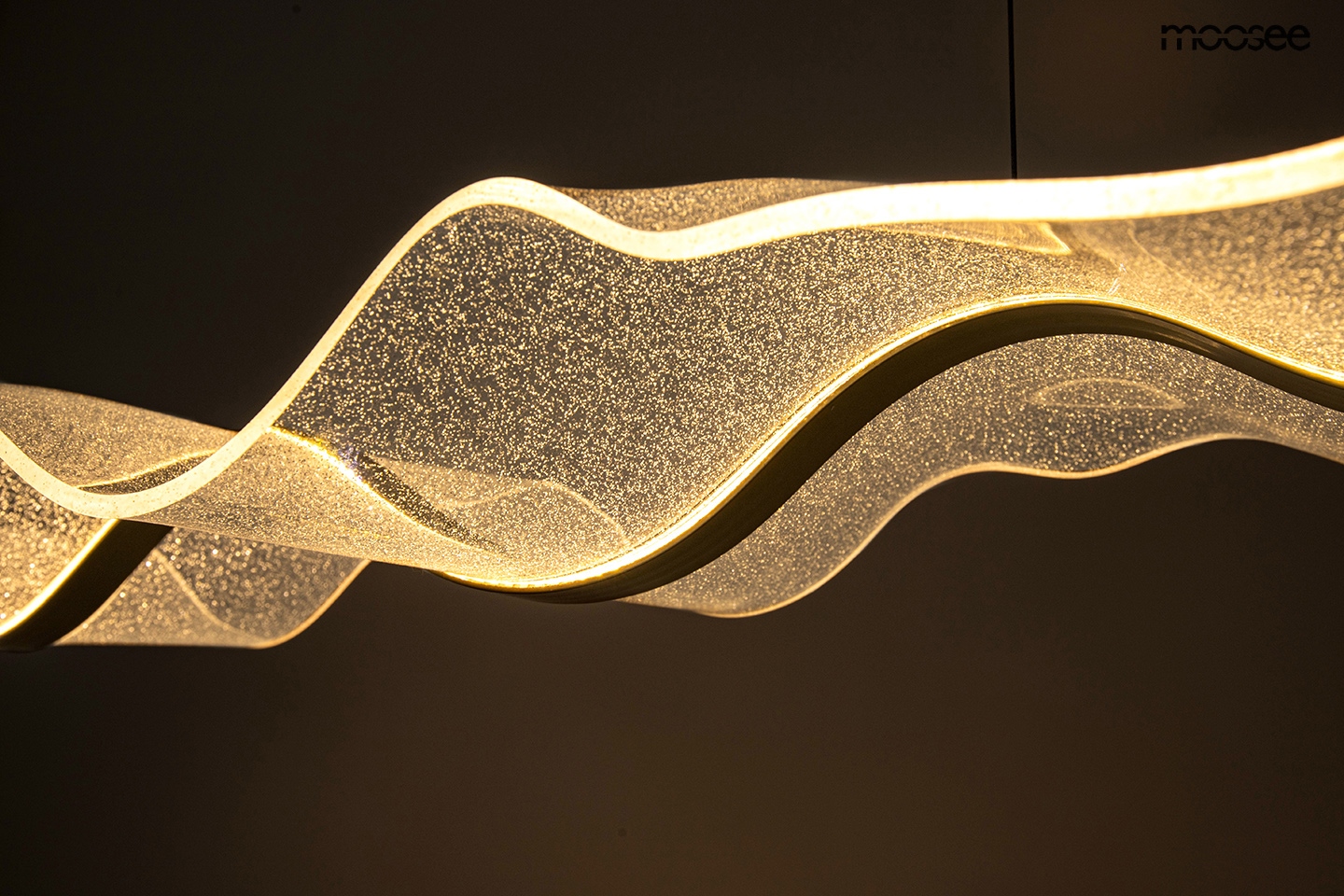 MOOSEE lampa wisząca BREATH 120 złota - obrazek 7