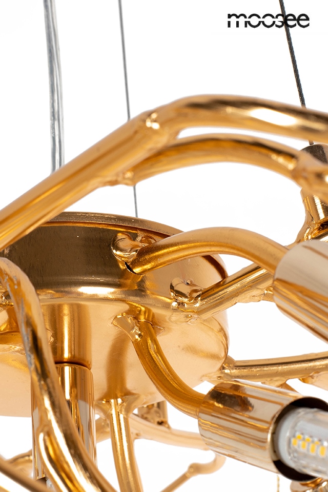 MOOSEE lampa wisząca RIVIERA 60 złota / clear - obrazek 7